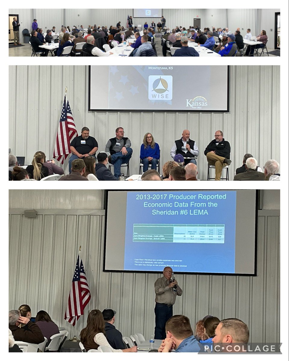 ksirrigation's tweet image. Great conversations about Ogallala water conservation at #HPFY facility. This is probably the most diverse water-focused group with several livestock operators involved. Panel talks about successful practices/programs. @kwowise rollout #ksleg @KStateRE @KStateKCARE @kswateroffice