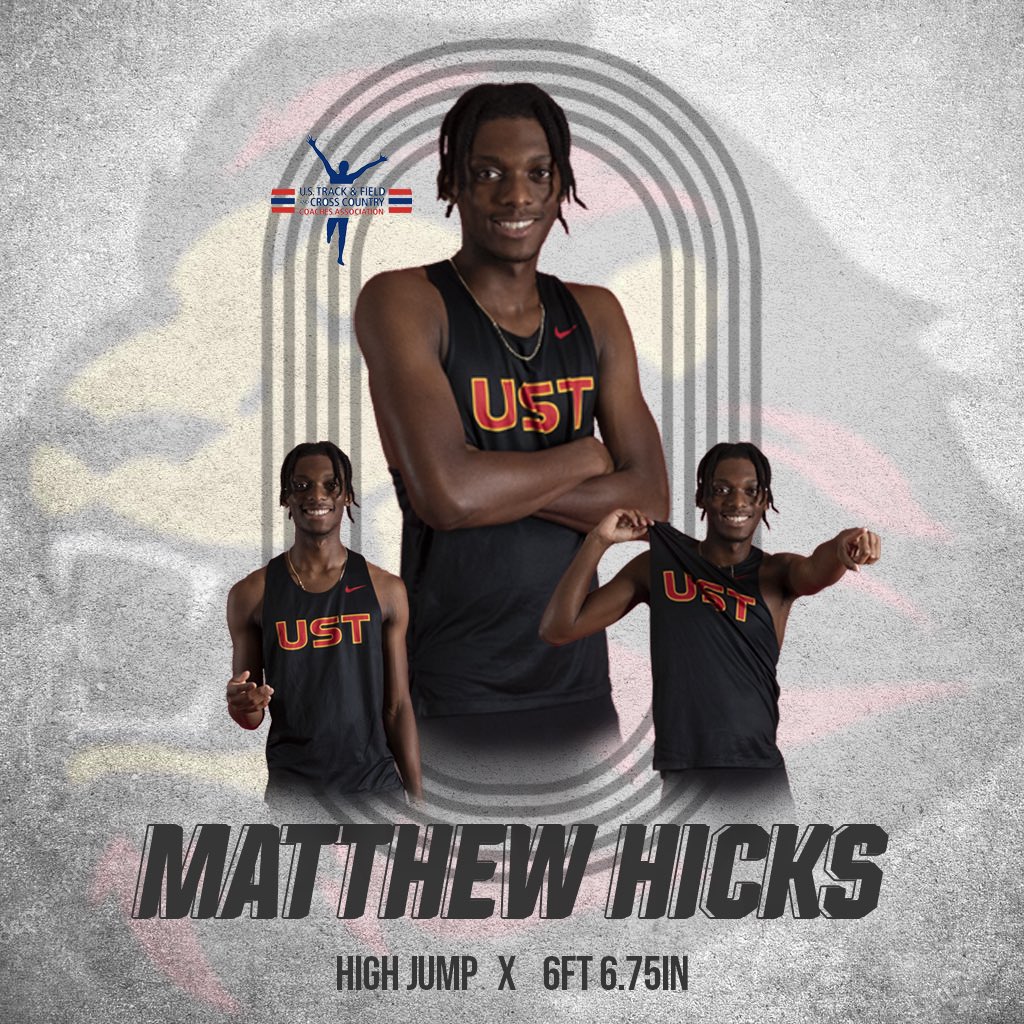 MATTHEW “HOP” HICKS 😳 After jumping a SCHOOL RECORD 6 ft 6.75 in High Jump, Hicks sits atop the SCAC ‼️

#CeltCulture | #RunIt