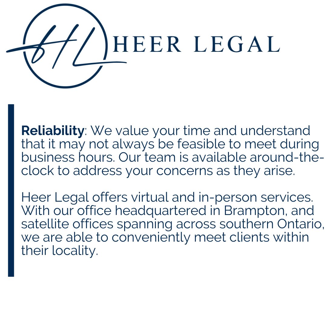 For more information about how we can assist with your real estate matter, contact us: 

📞905-215-1886
📧info@heerlegal.com

#HeerLegal