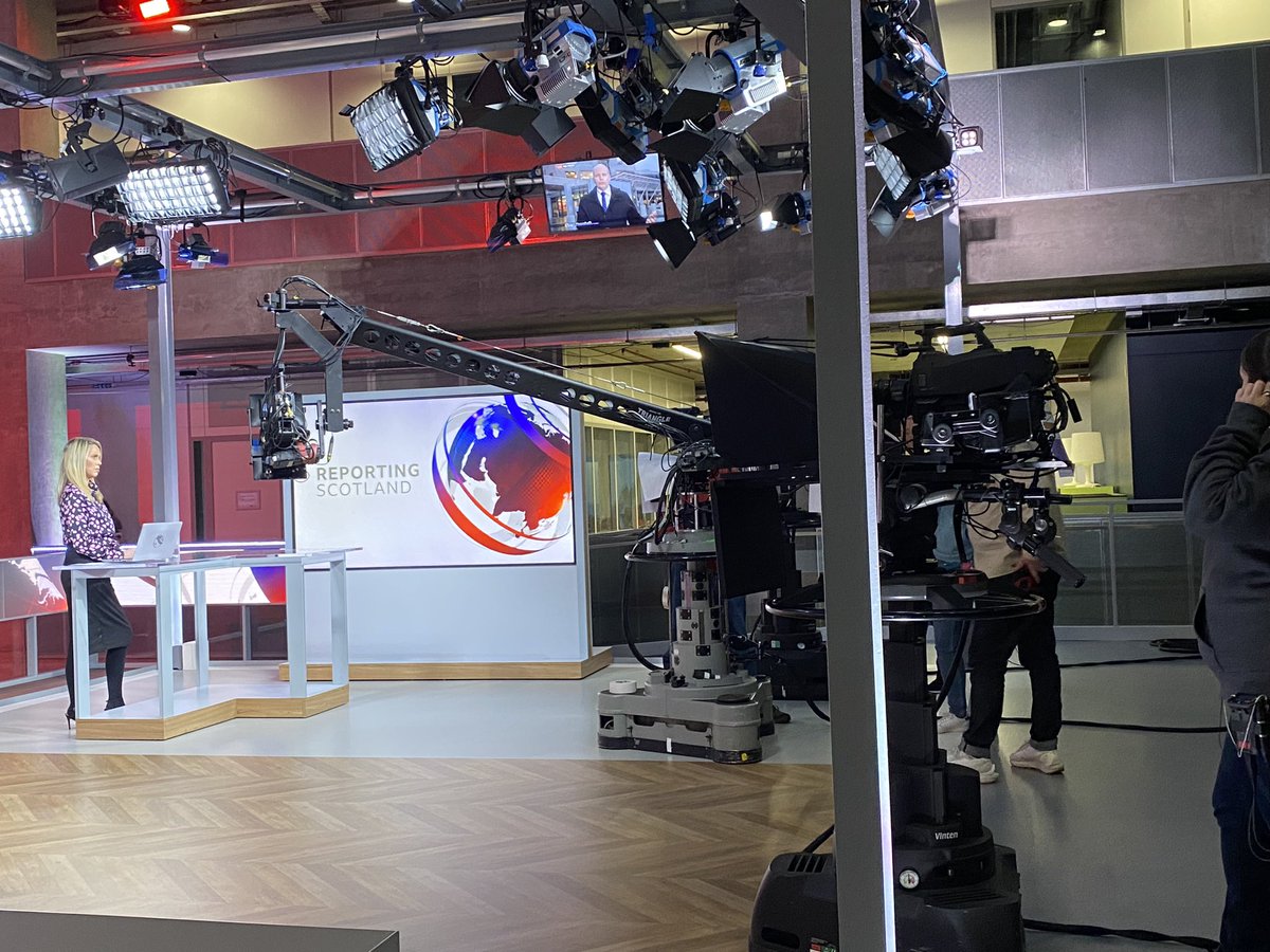 Good to be back on Reporting Scotland after enjoying some time off. All the Sport news coming up shortly…