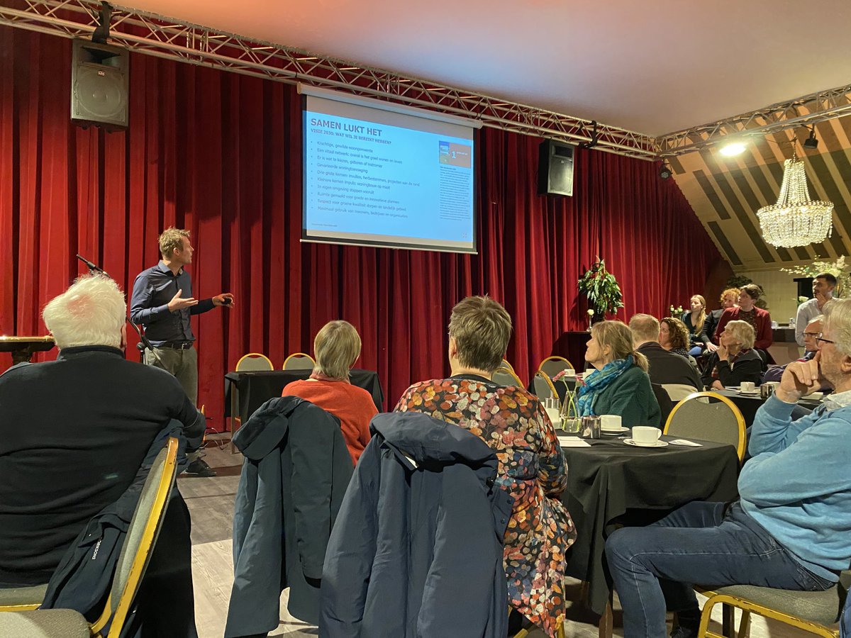 Mooie opkomst bij bewoners bijeenkomst over de woonvisie #noordenveld