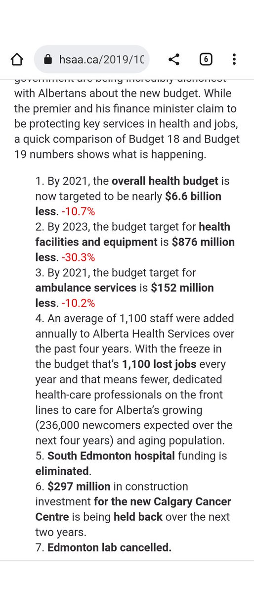 @JasonCoppingAB @SteveBuick2 Don't believe a word of it, Alberta. We know what the UCP thinks of public healthcare. For every 1 step forward, they take 5 steps back, and push us toward a US-style private system. Remember when they took power in 2019? Let's see what actual healthcare pros had to say: #ableg