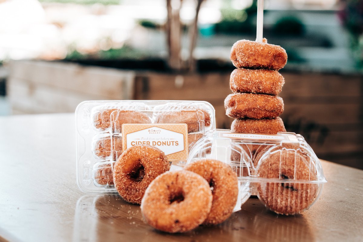 It won't be long until you can sink your teeth into our homemade Cider Donuts.

This famous treat will be available for purchase on April 1, 2, 7 &amp; 8 while we are open for Easter Egg-Citement. Plan a trip to the farm to stock up on these!