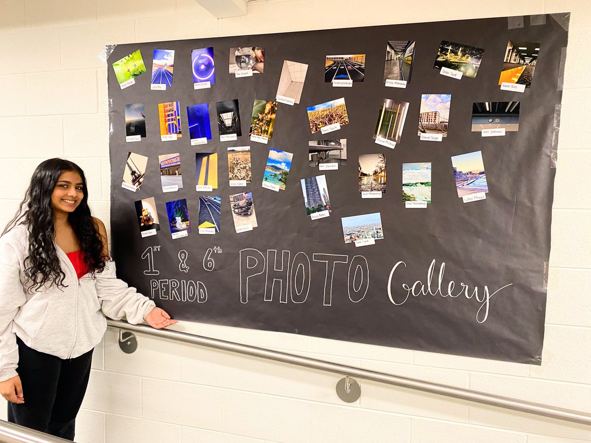 Our latest mini photo gallery is up from Spring photo classes!! And special thanks to Yashvi for the beautiful lettering and making sure every artist’s shot has his/her name on it and a few other special helpers: Johan, Uzair, Natalie, Prisha, Ghena, &amp; Hadjer. Thank you!! 👏❤️