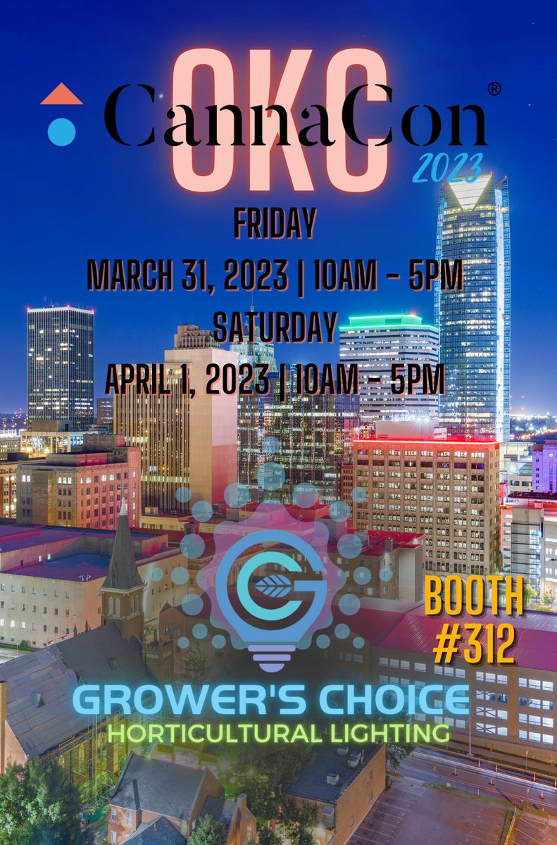 Cannafam, We will be in OKS next week for the #Canacon. Swing by and say hello if you are around. #growerschoiceLEDs #growerschoicelighting #cannabiscommunity #growyourown #growindoors #energy #rebates #getintouch #LEDrebates  #TSL800 #ROIE900 #ROIE720 #ROIE420 #ROIE200