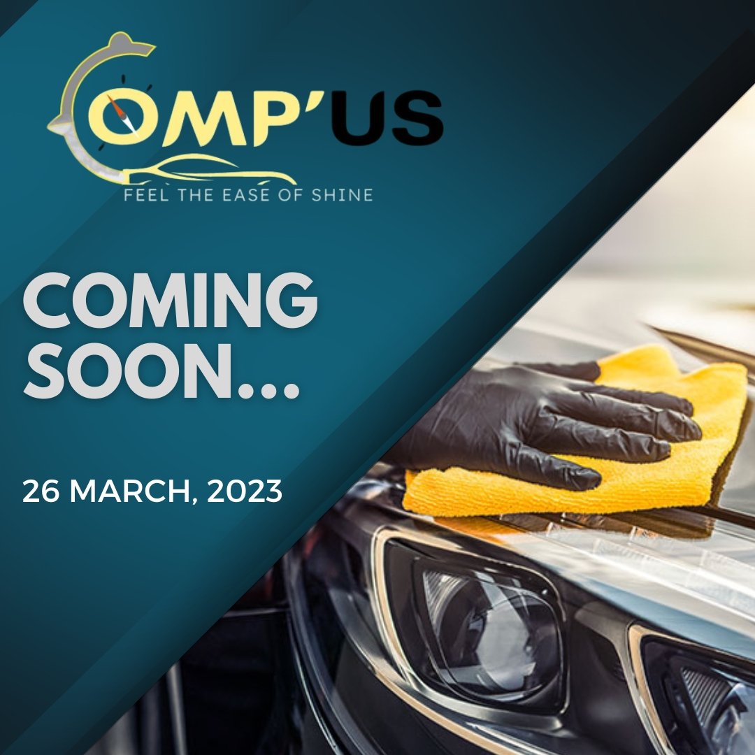CompUs_India's tweet image. 26-03-2023 Launch day 

Feel the ease of SHINE ✨
#compus #compusindia #compuscarcare #compusdailycarcare