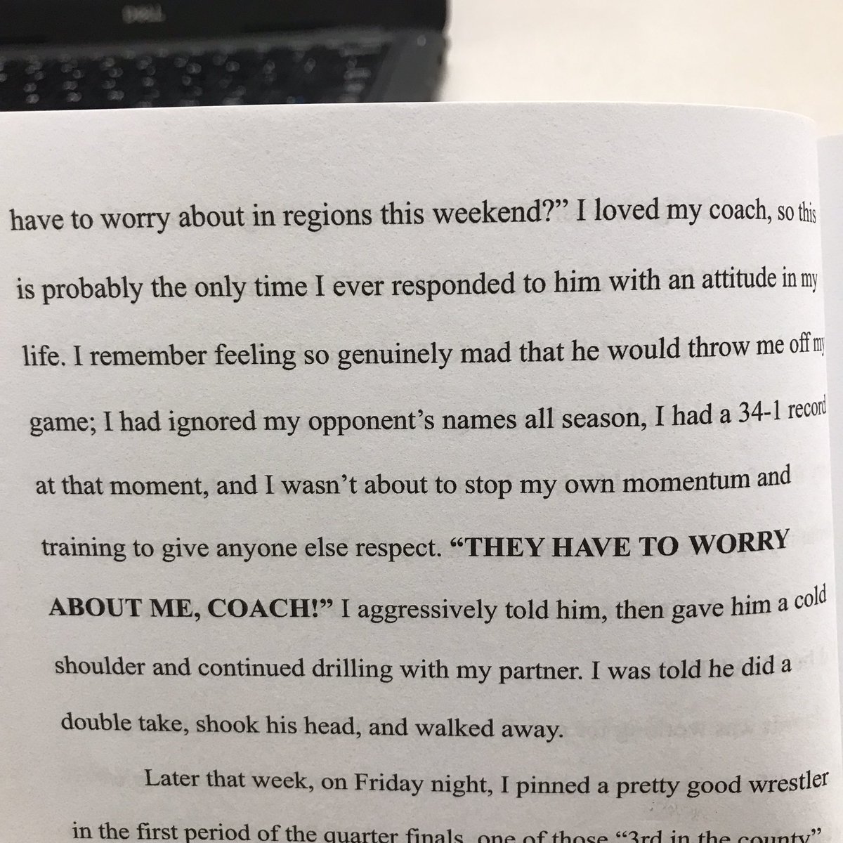 john_giusti's tweet photo. Don’t skip the #intro when you’re reading BE THAT #WRESTLER! The mindset in these 2 paragraphs is everything. Stick it out before you get to the #training #content #wrestling #wrestle #mindset #hswrestlers #wrestlingcoaches  Link to book in bio! https://t.co/mnlq0wHKHL