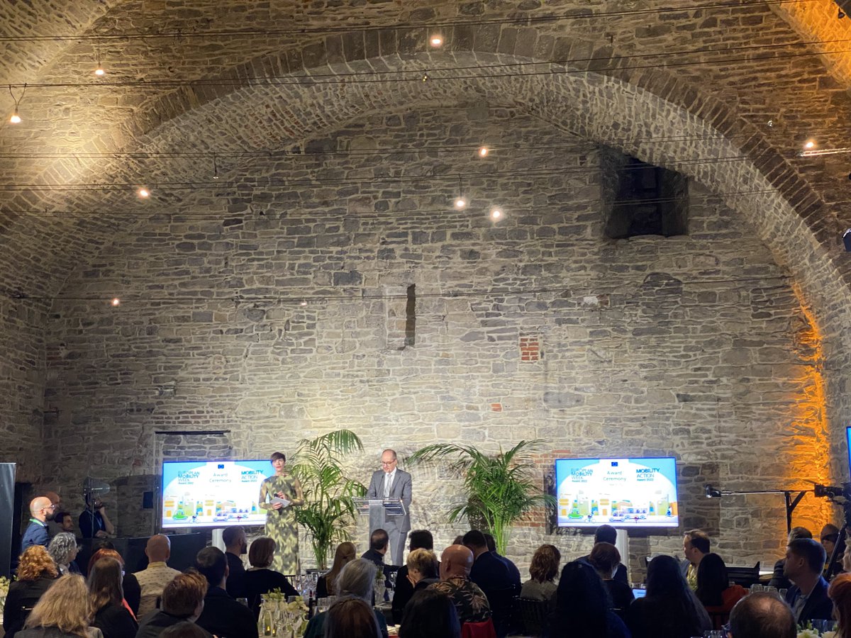 POLISnetwork's tweet photo. And the winner of the 2022 @mobilityweek Award isโฆ @CM_Bragaโ๐
Congratulations on their win, and of course, a massive-shout to the other finalists #Zagrev and #POLISmember #Sofia! ๐๐
#MixandMove #BetterConnections #EuropeanMobilityWeek https://t.co/YtRfkgVO2A