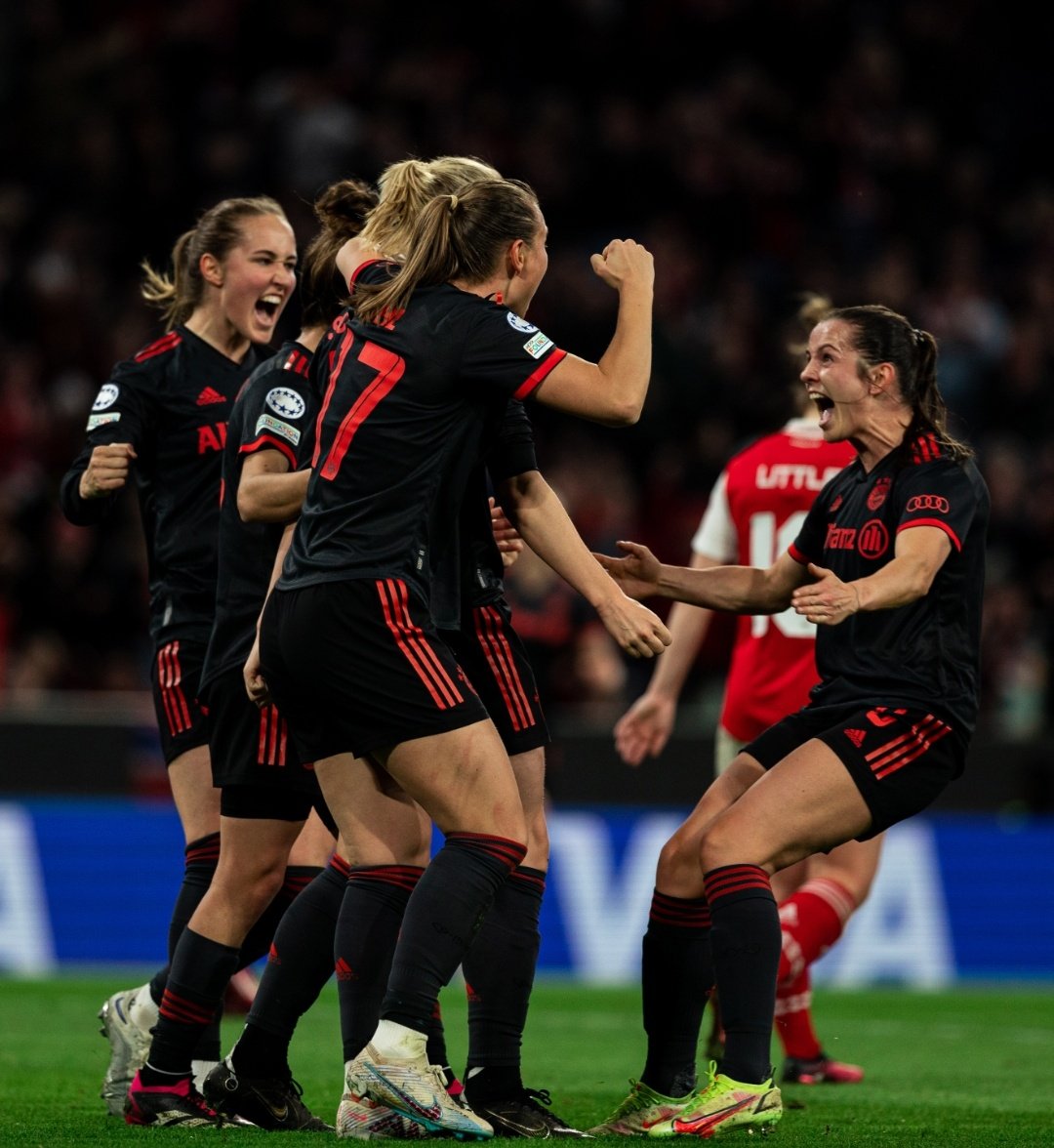 O Bayern nas quartas de final da UEFA Champions League feminina!