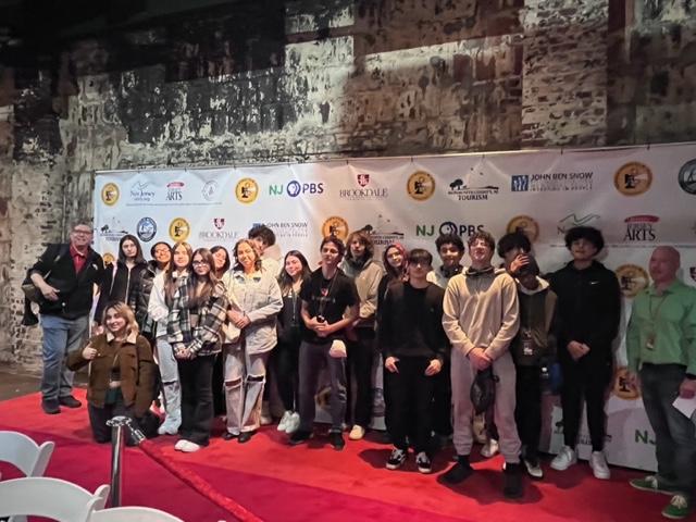 <a href="/WeehawkenTSD/">Weehawken Schools</a> <a href="/weehawkennj/">Weehawken NJ</a> @NJFilmFestival <a href="/EricCrespoEDU/">Eric Crespo</a> <a href="/FAmato53/">Francesca Amato</a> <a href="/RobFerullo4/">Robert Ferullo</a> Another Great Pic from today. So proud of this group. Thanks for photo Ms. McParland. <a href="/timeforbetty/">Elizabeth McParland</a>