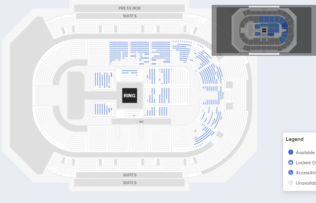 AEW Ticket Map Updates on Twitter "9 hours after tickets went live