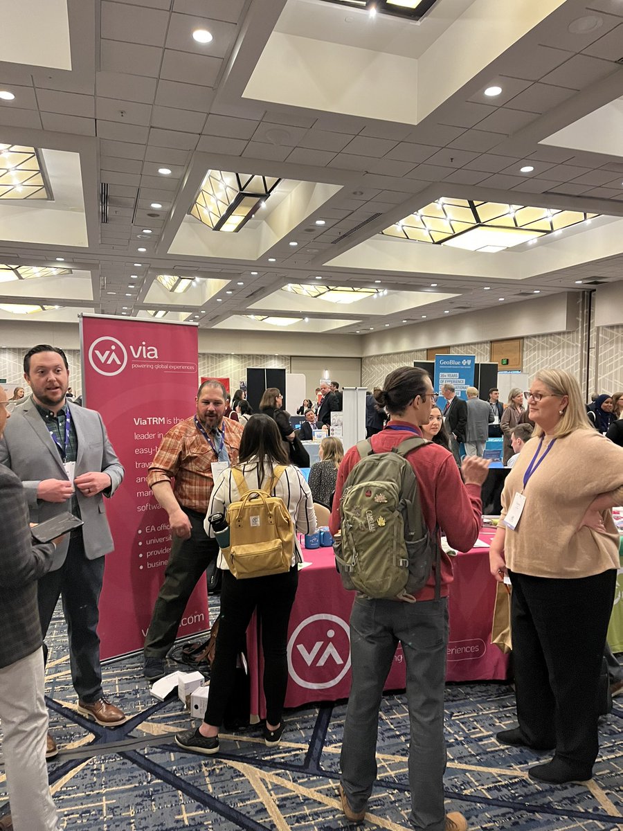 ViaTRM's tweet photo. If you’re not at Via’s booth you’re missing out! We feel the love and are so excited to meet so many of you in person. 💕#forumea23 #inteled @ForumEA https://t.co/KMIgGYQccB