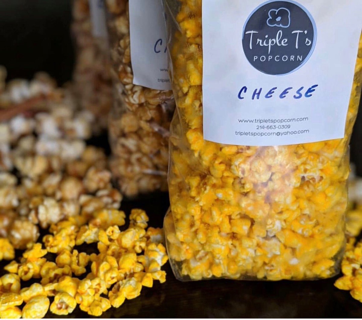 VisitTheColony's tweet photo. If this ✨popped✨ up on your feed, it's a sign that you need Triple T's Popcorn. Stop in for a snack at their @GrandscapeTX location.

#popcorn #eattc #VisitTheColonyTX https://t.co/as9aSWpZC7