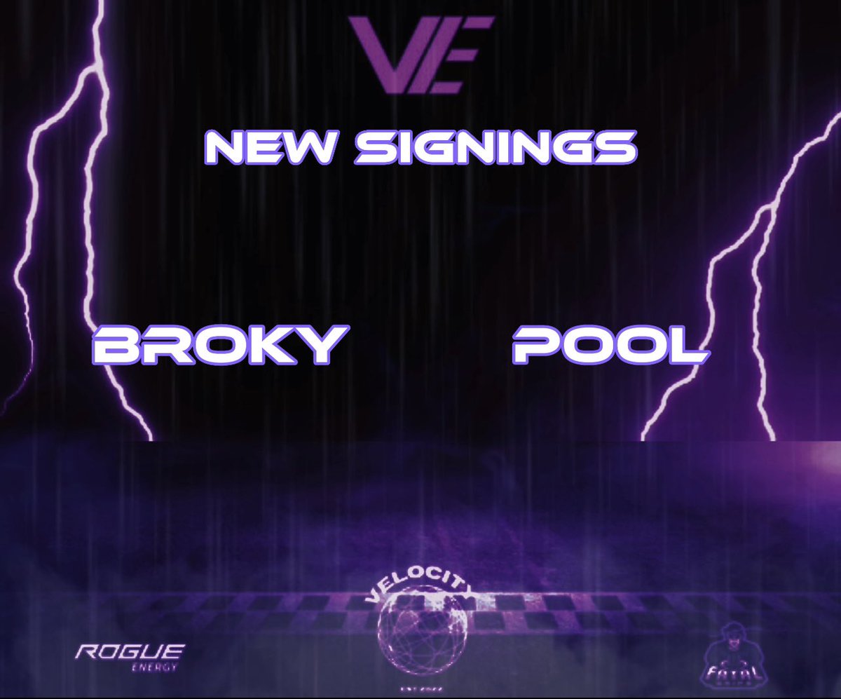 PulseRacing_'s tweet photo. NEW SIGNING’S!!

We’re happy to announce that Broky and Pooldu51 will be joining VLE. Broky is a very fast N/A driver and Pooldu51 is a very fast line user learning no line, but he’s in the right place 💪🏻 They will also both be our new PS managers! #velocity #esports #F1 https://t.co/fITsCy6KWB