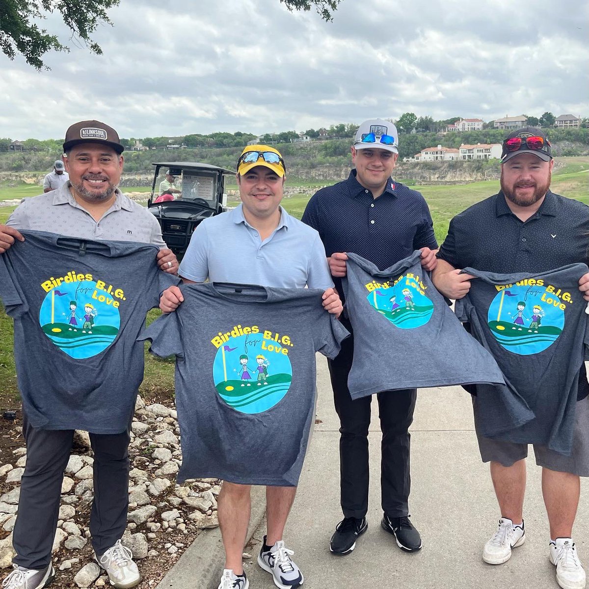 cavendercares's tweet photo. What’s more fun than taking a day off to golf? Golfing for a CAUSE! 
Today, we have a team supporting the @BigLoveCancer golf tournament! 
We appreciate all that B.I.G Love Cancer does for the children in our community and we are proud to support their mission! #CavenderCares https://t.co/0pMaElLvSw