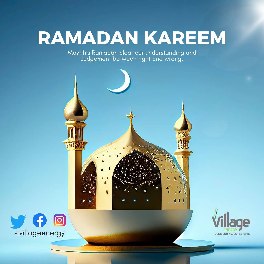 VillageEnergy's tweet photo. Ramadan Kareem to our esteemed customers 🙏🏽. 

#communitysolarexperts #solarinuganda #solarexperts https://t.co/E8ykN65ySZ