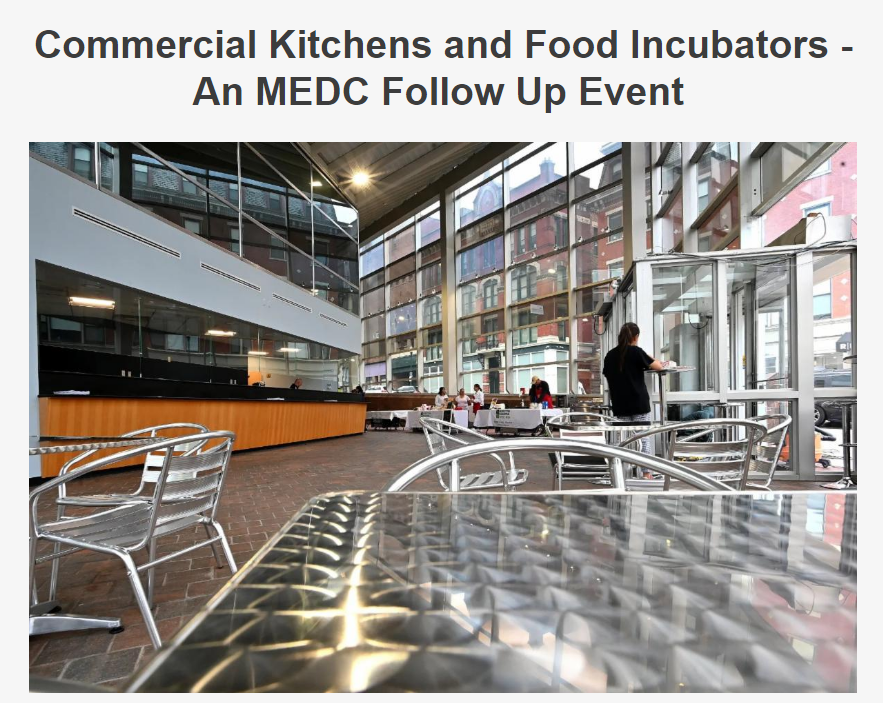 MassGrowthCaptl's tweet photo. We hope you’ll catch MGCC Sr. Loan Officer Chuck Merrill as one of the panelists at @MASSEDCexecdir “Commercial Kitchens & Food Incubators” event Friday, along with reps from @MassDev and @USDA. For more info: https://t.co/HWQ0d0DrGR
#EmpoweringSmallBusiness https://t.co/dlTf2BpcDC