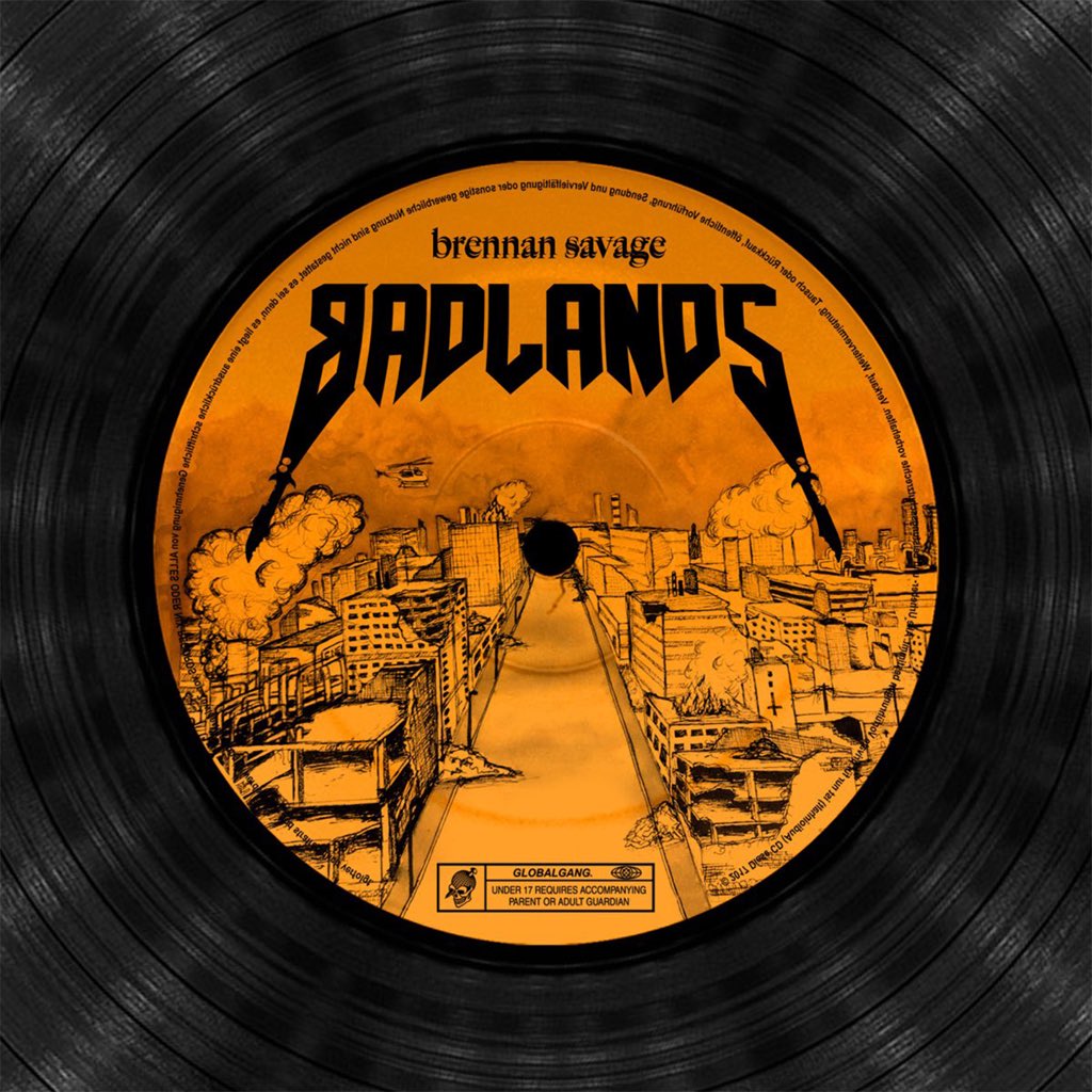 fendimane2001's tweet photo. Badlands - @BrennanSavage 
art-direction &amp; artwork by me🔩 https://t.co/gPEdE7PIQP