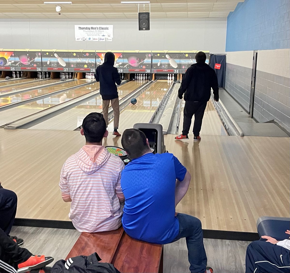 CBTOPSS's tweet photo. Had a blast today at Thunderbird Lanes hanging with friends and showing off our amazing bowling skills!! 🎳SPARES and STRIKES oh my!🎳#bowling https://t.co/nw4j80rGe9