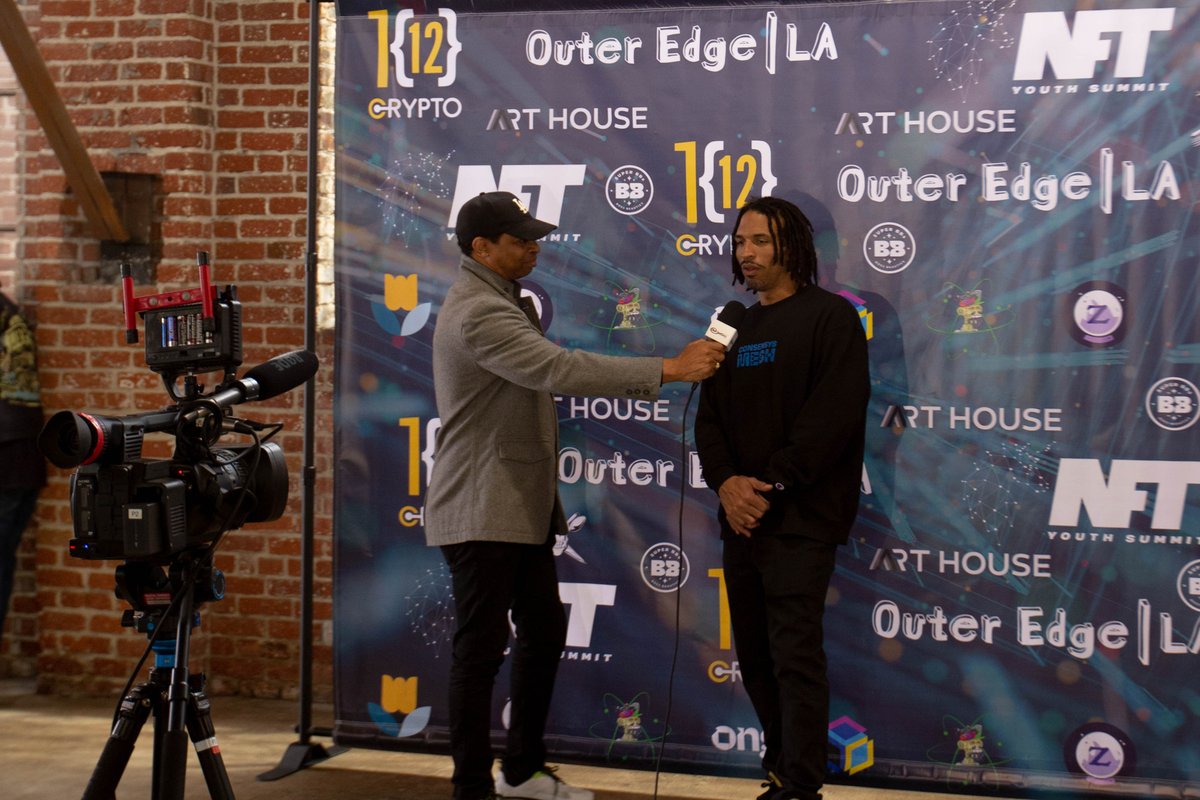Next Generation Financial Teaching came to South LA last week after <a href="/k12crypto/">K12crypto</a> &amp; @EdgeofNFT brought their NFT summit to the SoLa Tech Center. Students learned about blockchain technology, digital entrepreneurship, artificial intelligence, &amp; more. 
#Nft #web3 #tech #southLA