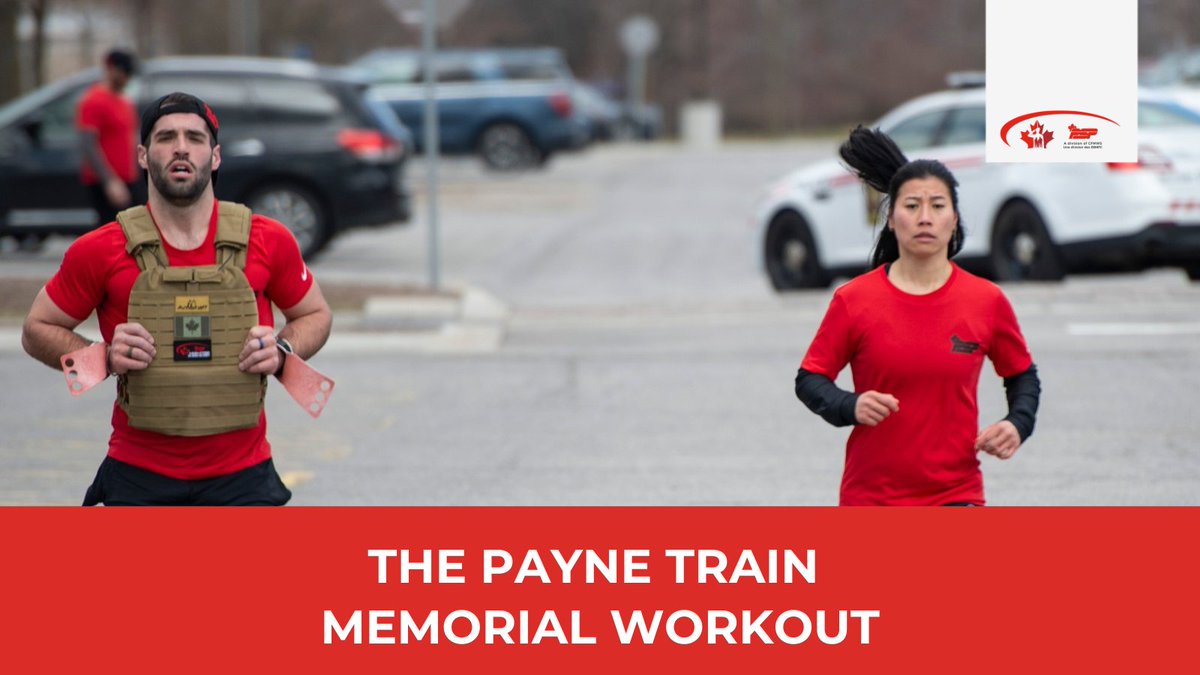 PSPOttawa's tweet photo. 💪Join us on Friday, April 21, from 0830 to 1400 at NDHQ Carling Campus to participate in “The #PayneTrain” workout in memoriam of Cpl Matthew Dinning and Cpl Randy Payne. Learn more at 👉 https://t.co/yoRLlXE8uL https://t.co/GJkvYIlXHO