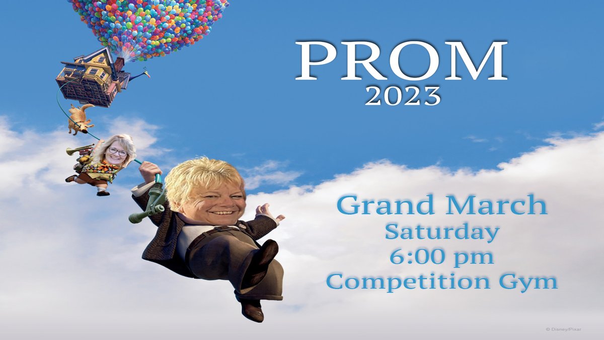 PROM SCHEDULE
March 25, 2023

6:00- Grand March (Competition Gym) 

7:00- Dinner in the Commons

8:00-11:00- Dance (Competition Gym) 

#NFProud #NFMustangs #NewellFonda