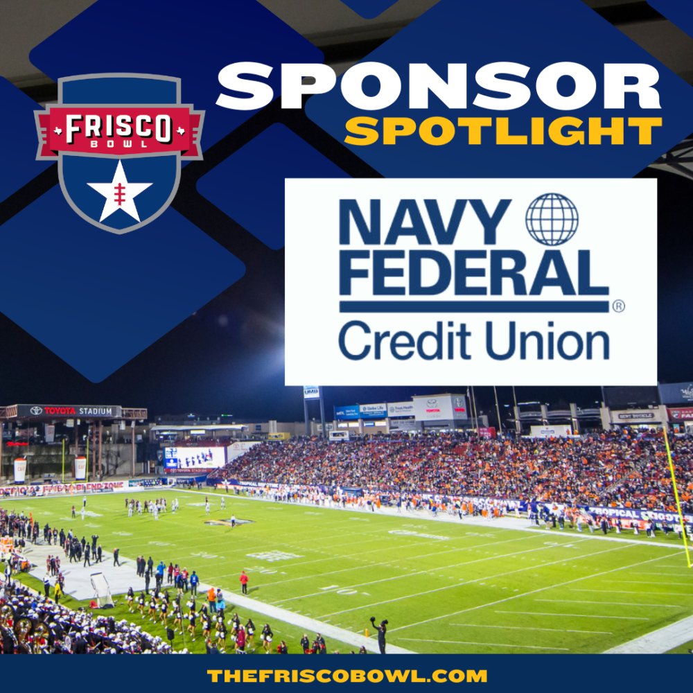 Frisco Bowl on Twitter "The Frisco Bowl is proud to partner with Navy
