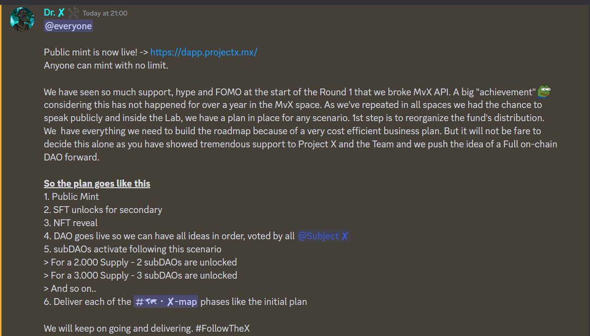 Project X 🧬 tweet media