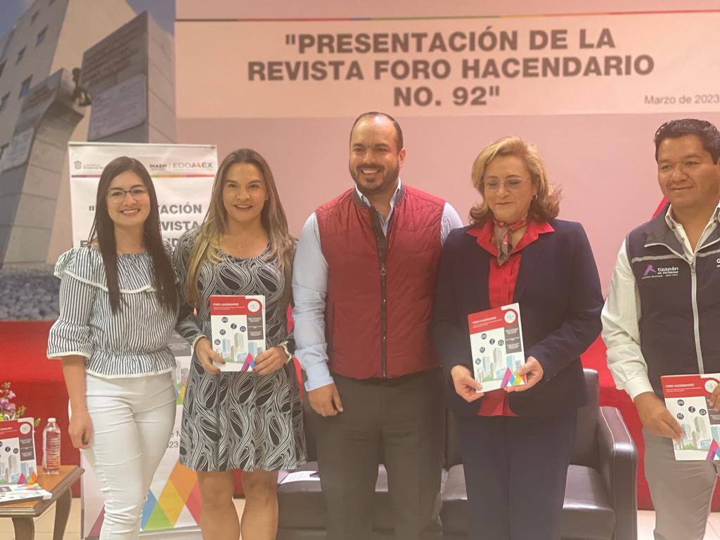 fsllarena's tweet photo. Presentamos la revista “Foro Hacendario” número 92 del @IHAEM_ , ante más de 150 servidores públicos municipales, dedicada al fortalecimiento del área de Servicios Públicos. Muchas gracias a tod@s los articulistas que nos ayudaron en esta edición y en la presentación. ✅✅✅ https://t.co/LMd3uFdi49