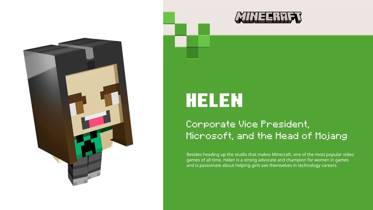 Minecraft tweet media