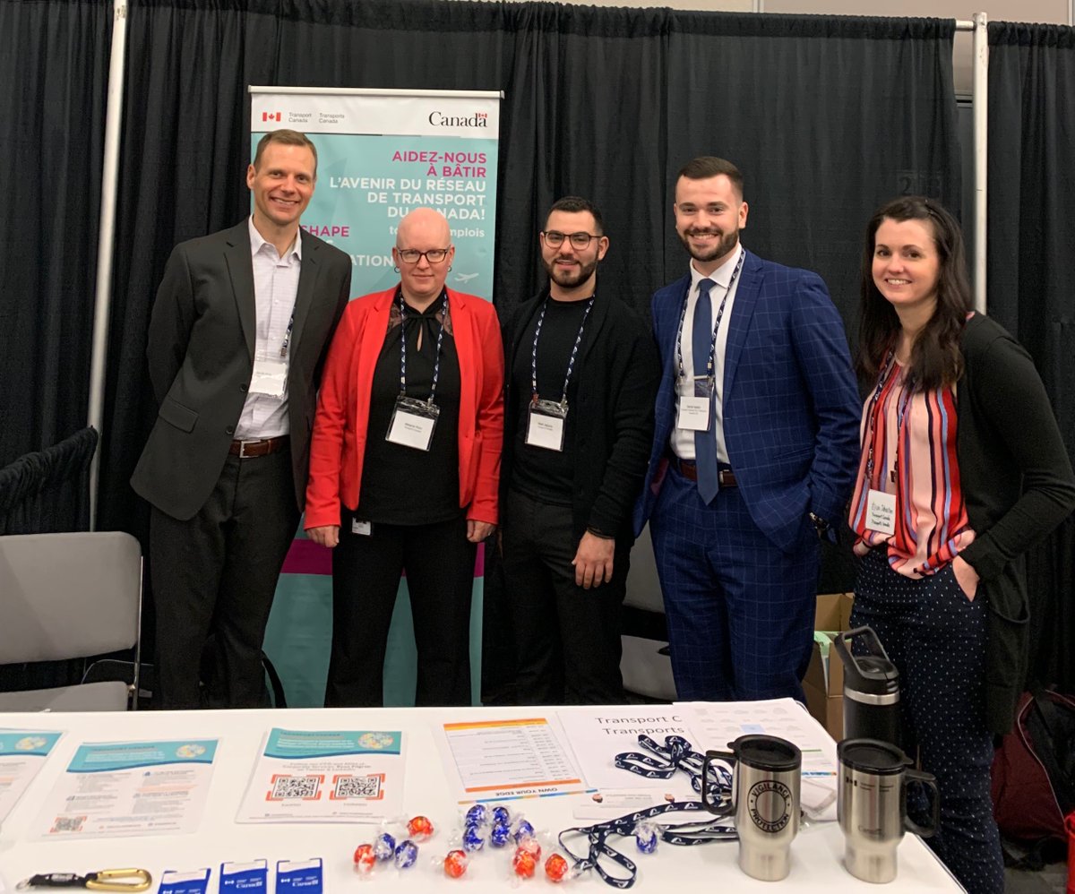 RyanPilgrim_CFO's tweet image. This week, members of the @Transport_gc finance team presented at the #OwnYourEdge Conference. They connected with attendees and shared incites regarding the dynamic &amp;amp; rewarding Financial Management career opportunities available within the GoC.