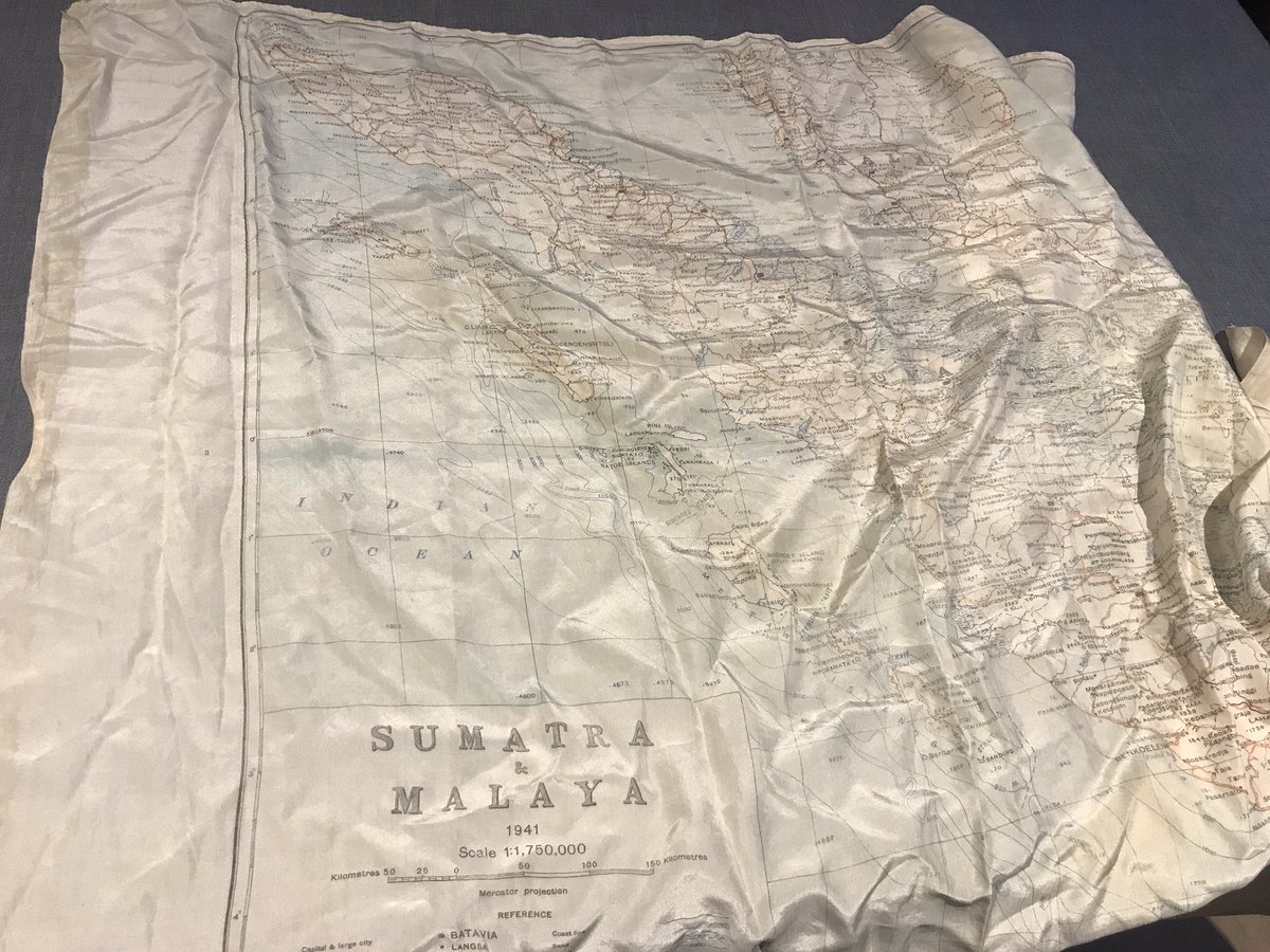 <a href="/DrHelenFry/">Dr Helen Fry | WWII Historian</a> Issued, so he told me, to an SOE man working in SE Asia. Worn as a neck scarf, apparently