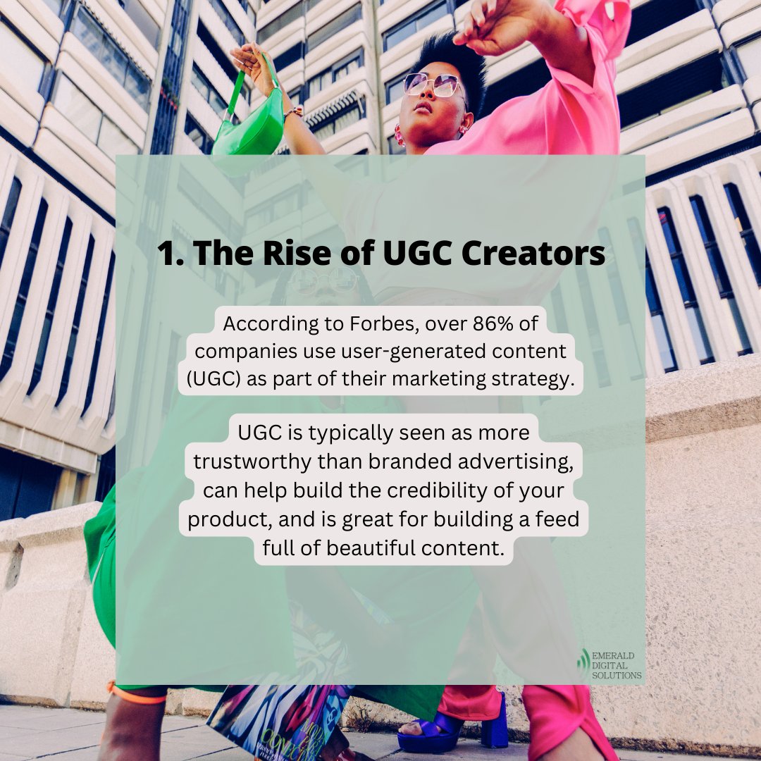 Emerald_Digi's tweet photo. With a projected value of $24.1B by 2025, #influencermarketing remains a top marketing strategy. 

In this #EDSEducatorSeries, we're sharing influencer marketing trends to watch in 2023. 

Follow EDS for more tips in marketing.
#marketingtips #emeralddigitalsolutions #EDS https://t.co/rUEusihwlD