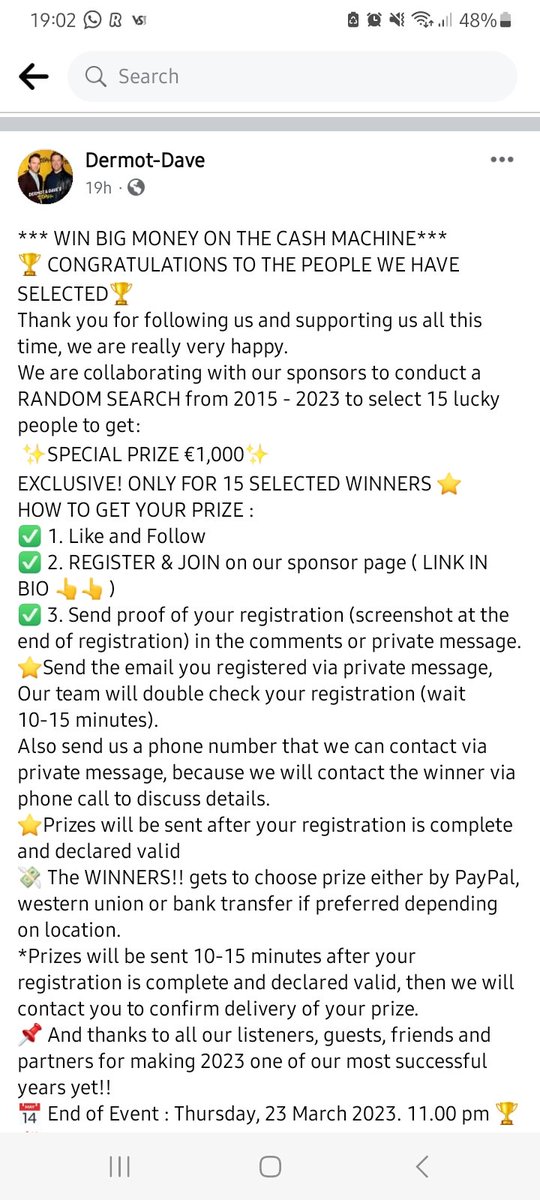 marycdunne's tweet photo. @DermotTodayFM 
Is this legit? https://t.co/nPujuiHxZm