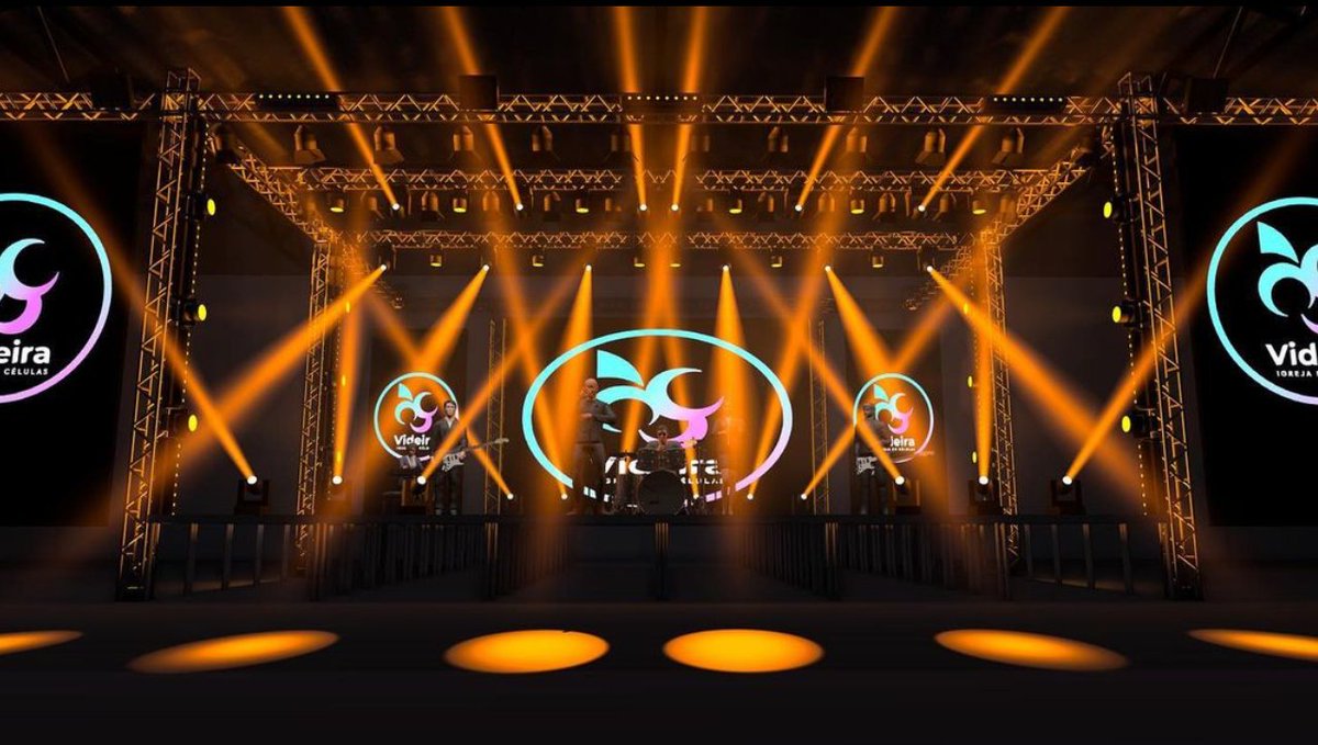 ControlObsidian's tweet image. @amandio2 Using #capturevisualisation to show  us a sneak peak to the stage he is currently designing for the evangelical event &quot;Winners Conference&quot; @igrejavideiraoficial. 

#obsidiancontrolsystems