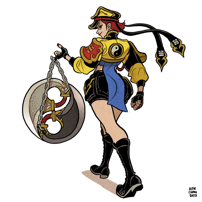 Here comes a new  Taoist Police, Inspector Yang!!! 