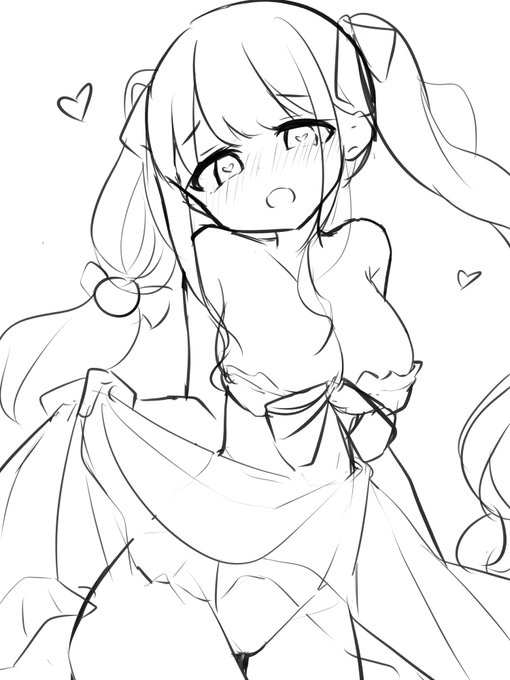 勢いでアタリだけ描いてしまった 