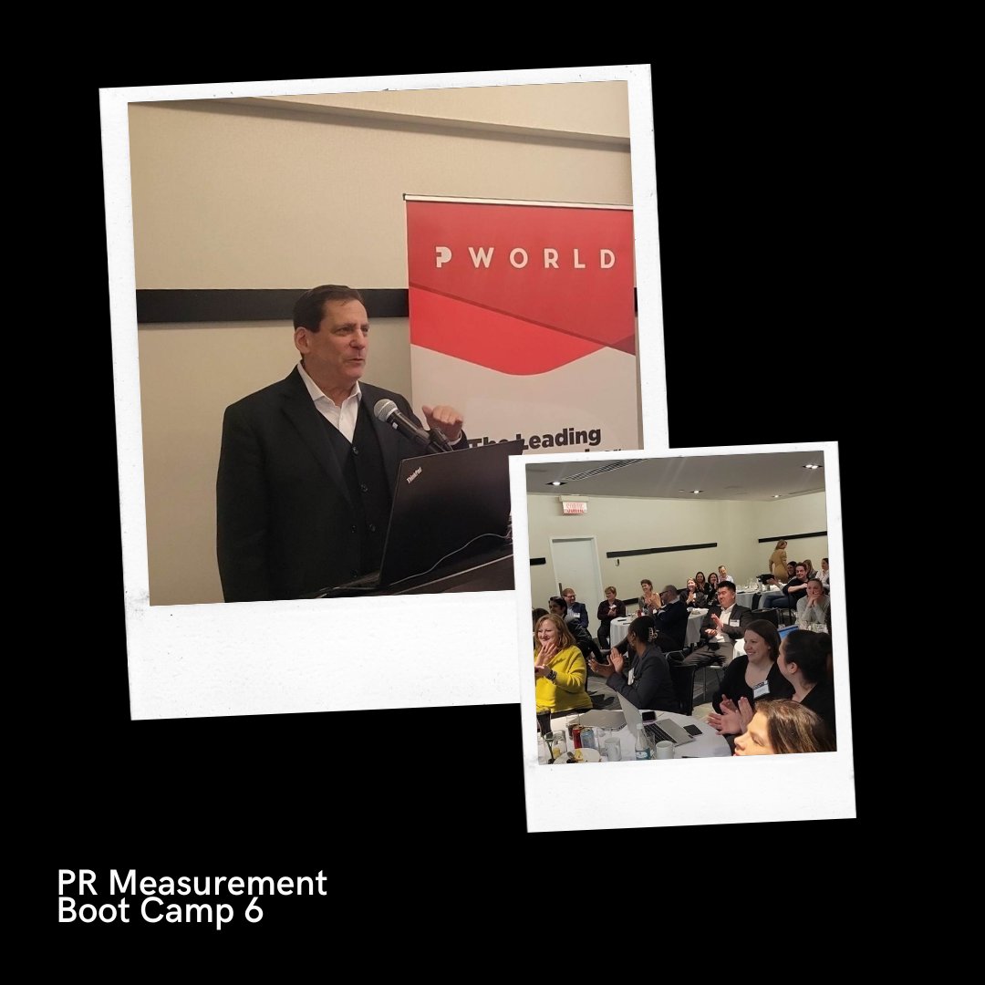 ThePWorld's tweet photo. It was an honor to have @WeinerMark as a guest speaker at #PRMB6. In his speech, he discussed the myths that are destroying the PR industry. https://t.co/ckFSViEEei