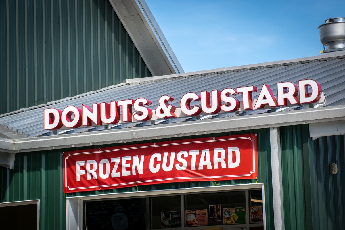 Mr. E's Donuts & Custard Shop opens tomorrow. Are you more excited for donuts or custard?