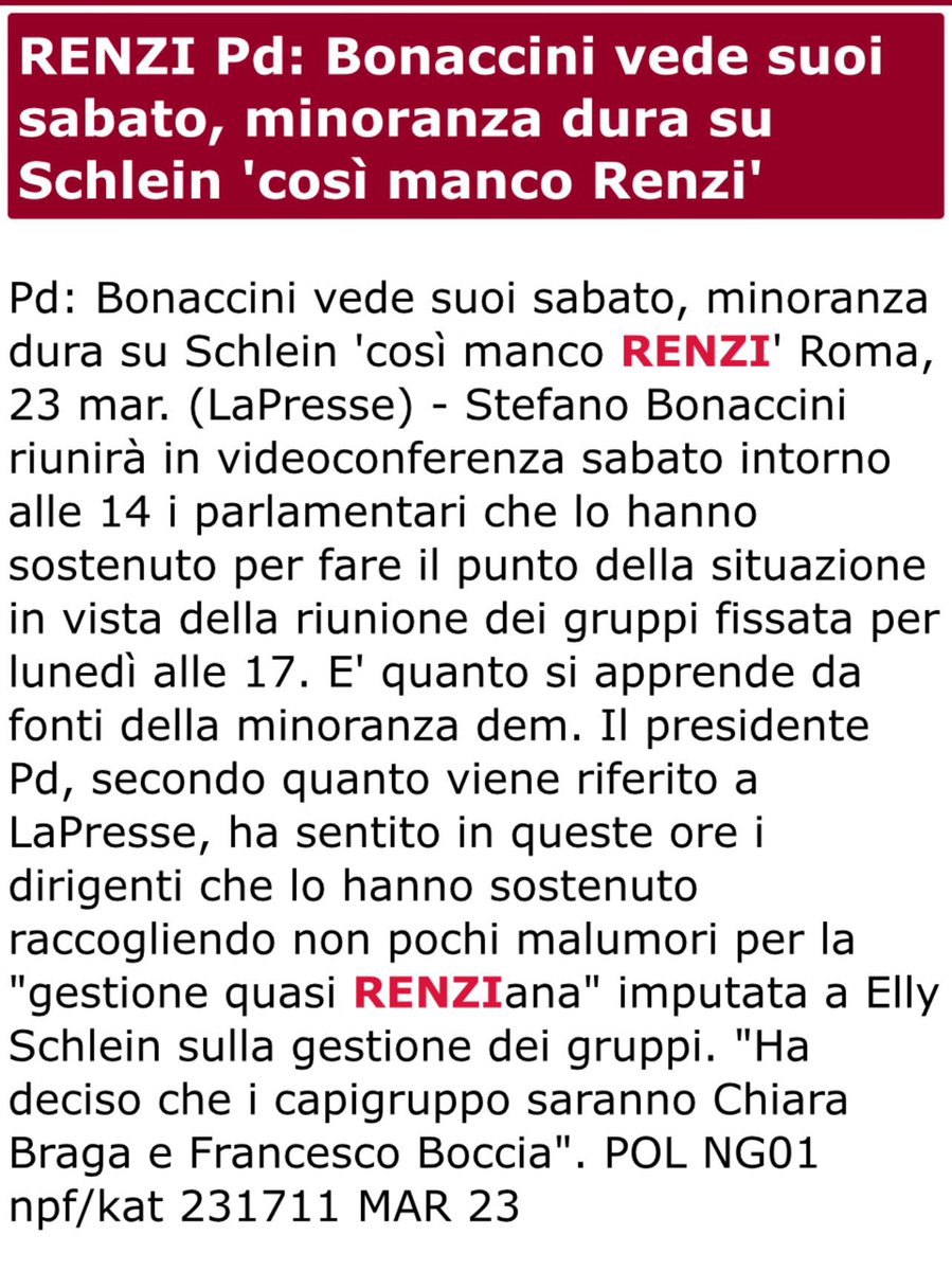 FrancescoBonif1's tweet photo. Amici del Pd, quando Renzi ha vinto, ha lasciato all’opposizione il Presidente, Cuperlo, il capogruppo alla Camera, Speranza e il capogruppo al Senato, Zanda. https://t.co/HDqezjiRjz