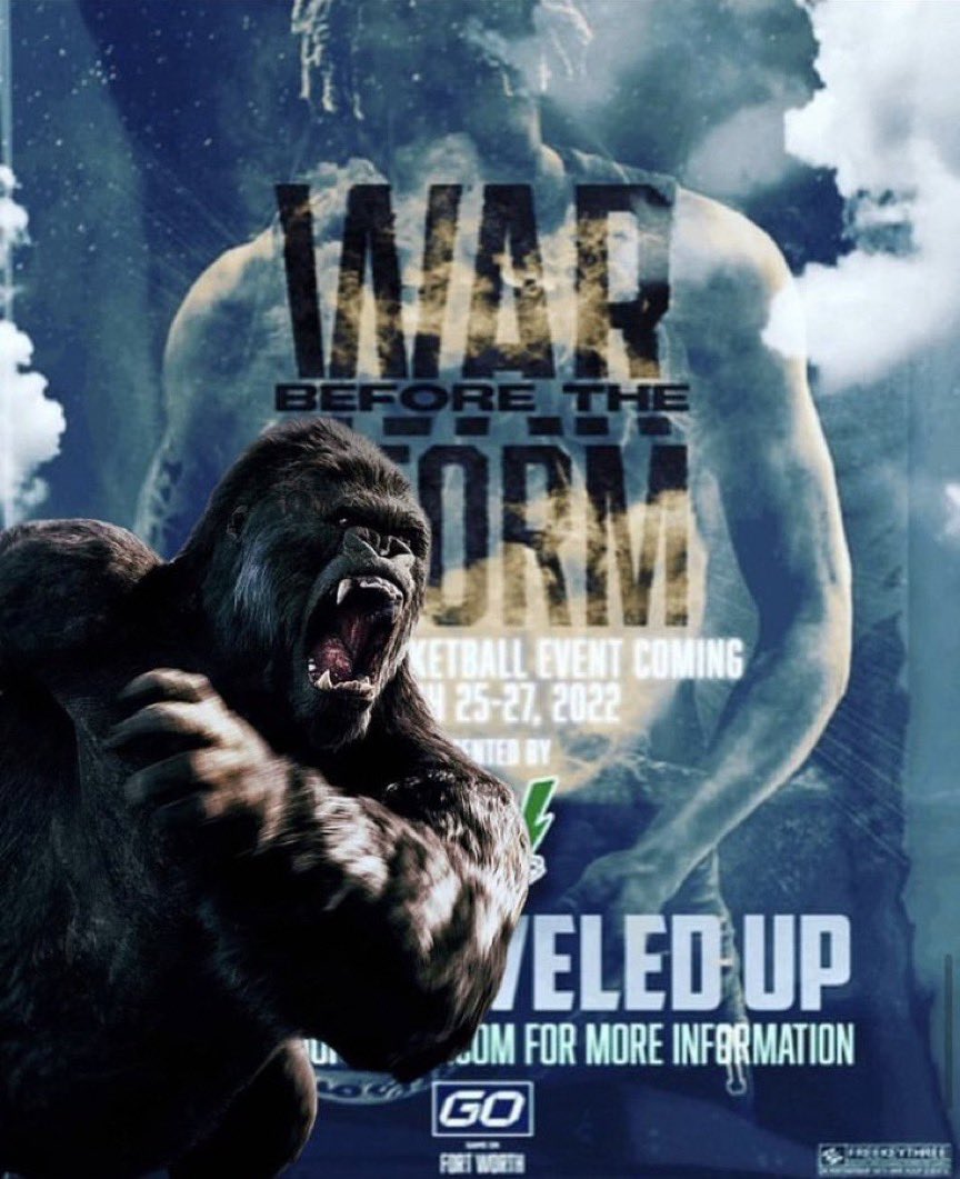 Dallas_Showtyme's tweet image. It’s the @Warb4storm and #TheGorillas are #BattleTested let’s go!! #EatOrGetAte