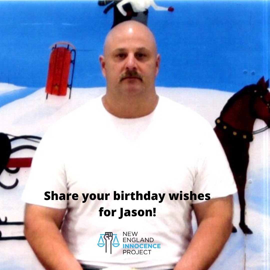 NEInnocence's tweet photo. Birthdays can be particularly difficult for incarcerated people. On March 28, Jason Carroll will be spending yet another birthday behind prison walls after 34 yrs of wrongful incarceration. Please reply with some words of encouragement for Jason! (1/3) https://t.co/rx1qJxPbxH