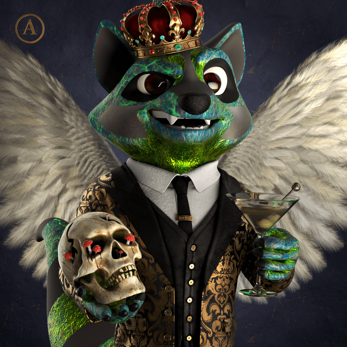 1/17
i've been very excited about writing this one.. <a href="/RaccoonSyndicat/">Raccoon Syndicate</a>'s game is launching tomorrow. 🔥

earn new NFT's every season and evolve your raccoon. let's go! 🧵