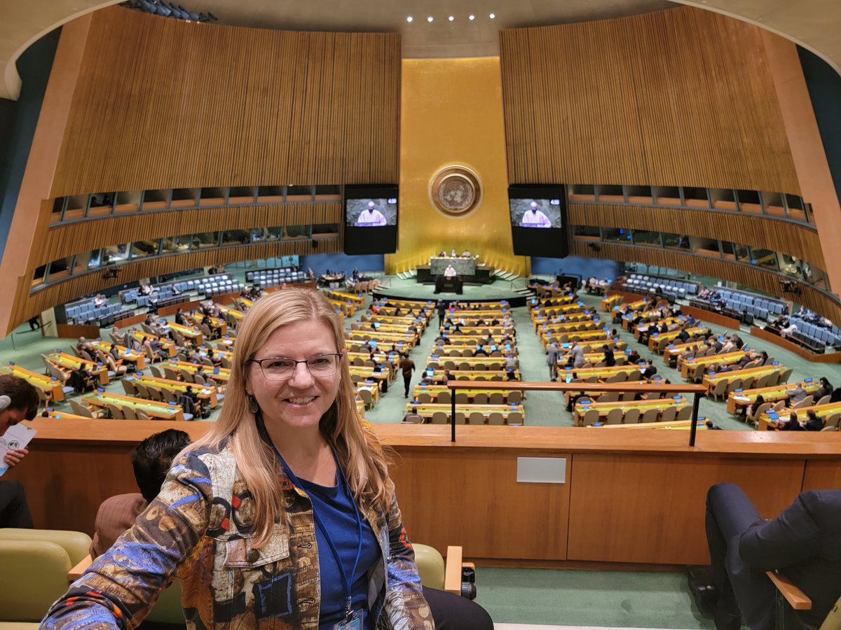 forWaterNetwork's tweet photo. The #UNWaterConference2023 is the 1st time since 1977 that the UN has hosted a conf. on #water.

Monica Emelko, Scientific Director of #forWaterNetwork is part of the @UWaterloo  @water_institute  delegation attending &amp; contributing to these important discussions.
#WaterAction https://t.co/8sZhK4vZiR