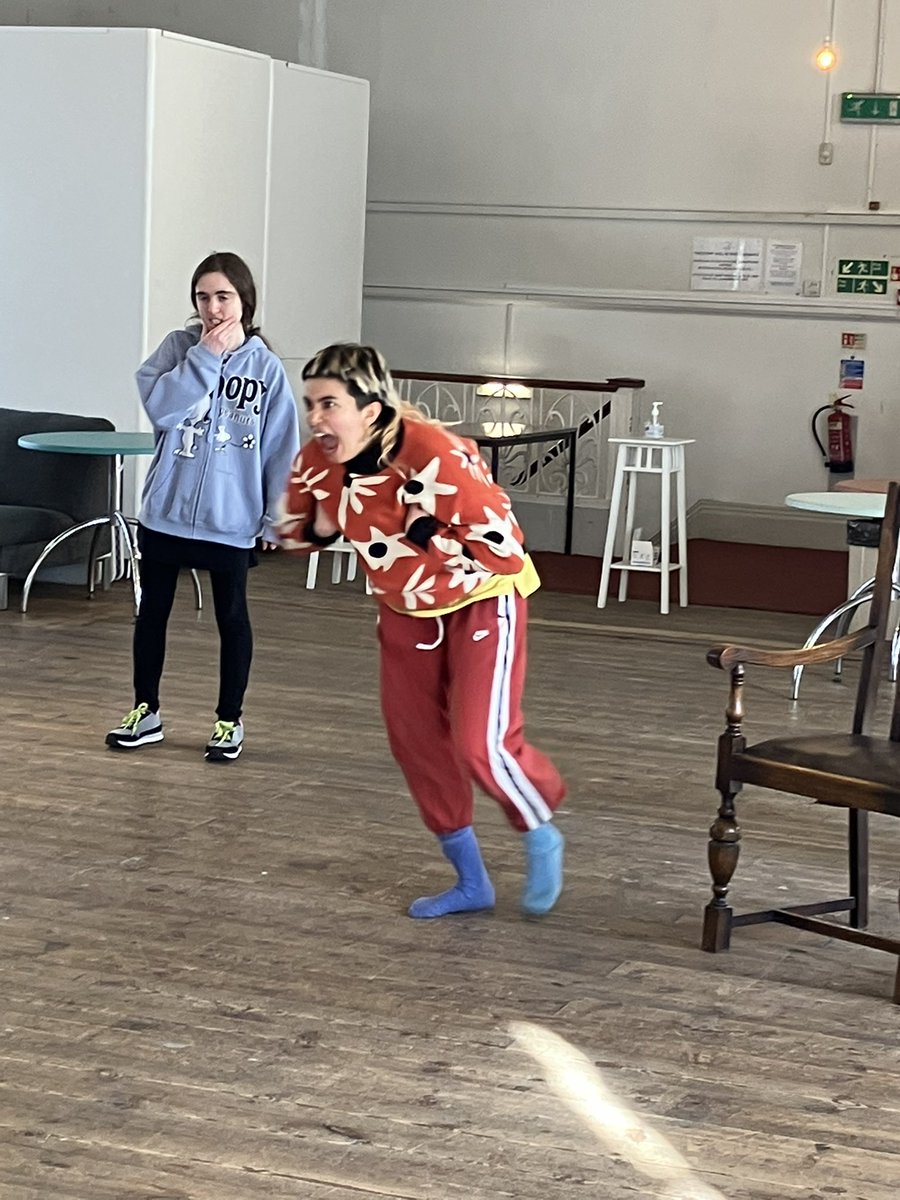 smashedtheatre's tweet photo. Scary scenes from our One Day Play Workshop in February. Beware, may contain eggs 🪺

#theatre #cornwall #communitymatters https://t.co/s06lqdab8P