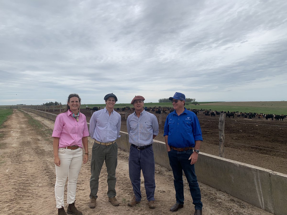 optiweigh's tweet photo. Optiweigh out and about in Uruguay. The units are going well and we have had a terrific time meeting the farmers who are wonderful people. The reaction from beef producers, feedlotters and dairy farmers has all been great. Looking forward to our next shipment! https://t.co/qMXnzIW8zp