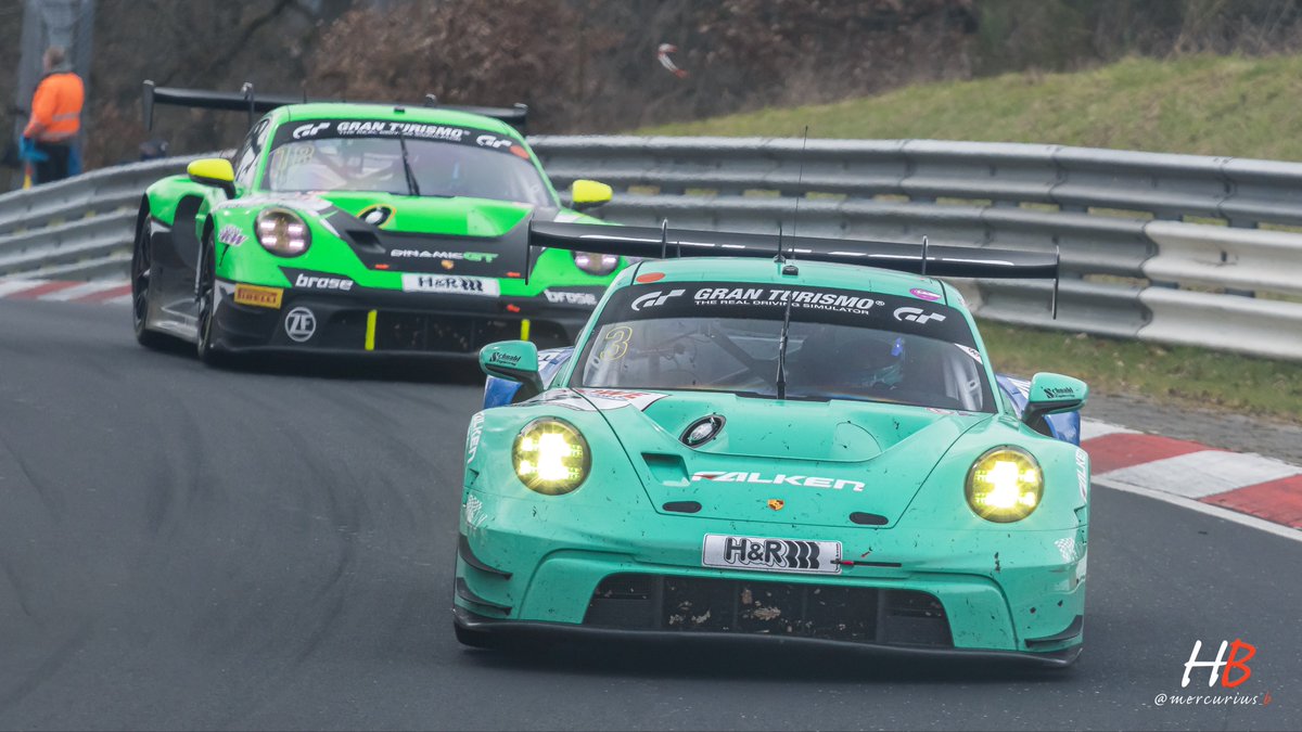 #FalkenSpotting Falken Motorsport Porsche at the Hohe Acht section of the Nürburgring Nordschleife #nls #vln