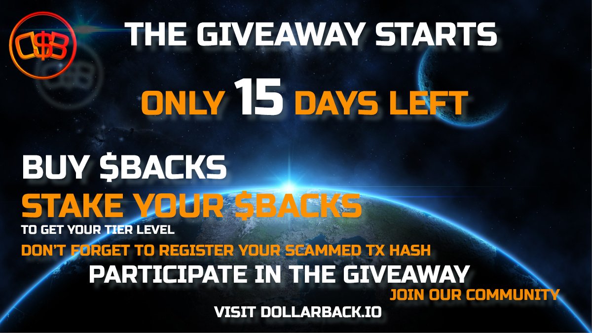 <a href="/cryptogm9/">Crypto GM</a> If you lost money in a scam. Feel free. Giveaway usecase just starts. Get your #Dollar back <a href="/dollarback_1/">DollarBack</a>