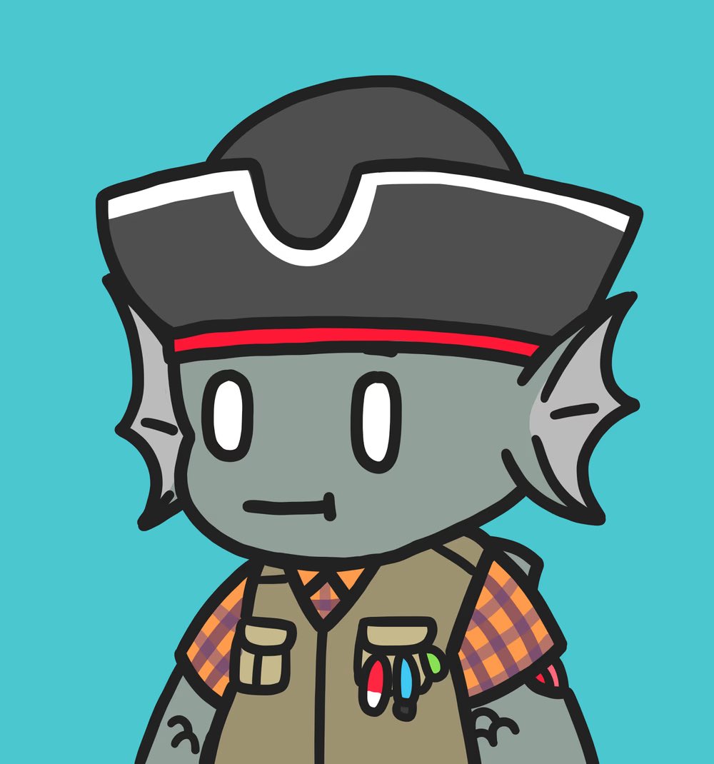 New zombie <a href="/fishyfamNFT/">Fishy Fam</a> in my collection 🧟‍♂️ this marks my fifth fish and second zombie trait