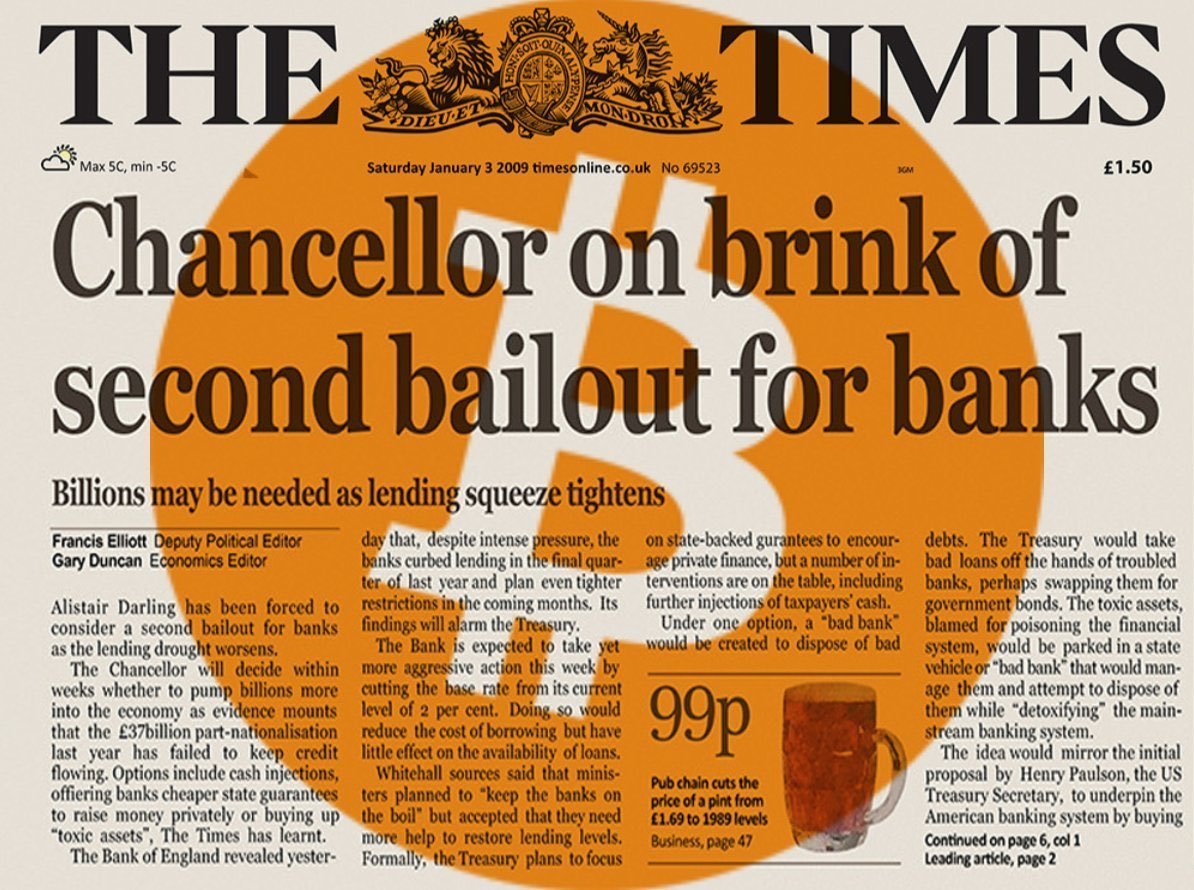 On the ₿rink of Second ₿ailout for ₿anks.